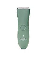 Meridian - The Trimmer - Electric Body & Pubic Hair Trimmer - Waterproof and Cordless for Wet/Dry Use - Painlessly Remove Hair to Feel Fresh Down There - for Men & Women - 90 Min Battery Life - Sage