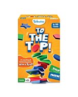 Skillmatics Family Board Game : 2 The TOP! | Matching, Balancing & Strategy Game | Gifts for 6 Year Olds and Up