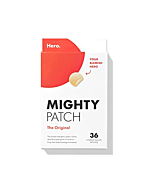 Mighty Patch Original from Hero Cosmetics - Hydrocolloid Acne Pimple Patch for Covering Zits and Blemishes, Spot Stickers for Face and Skin, Vegan-friendly and Not Tested on Animals (36 Count)