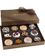 Christmas Chocolate Gift Baskets, 12 Cookie Chocolates Box