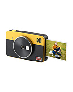 Kodak Mini Shot 2 Retro 2.1x3.4 Portable Wireless Instant Camera & Photo Printer, Compatible with iOS & Android and Bluetooth Devices, Real Photo 4Pass Technology - Yellow