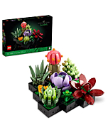 Lego Icons Succulents 10309 Artificial Plants Set for Adults, Home Decor, Birthday, Creative Housewarming Gifts, Botanical Collection, Flower Bouquet Kit