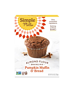 Simple Mills Almond Flour Baking Mix, Pumpkin Muffin & Bread Mix - Gluten Free, Plant Based, Paleo Friendly, 9 Ounce (Pack of 1)