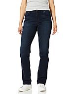 Gloria Vanderbilt Women's Mandie Signature Fit High Rise Straight Leg Jean, Nightfall, 8