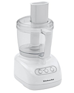 KitchenAid Food Processor RKFP710WH, 7-Cup, White, (Renewed)