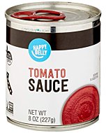 Amazon Brand- Happy Belly Tomato Sauce, 8 Ounce