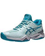 ASICS Women's Court FlyteFoam 2 Tennis Shoes, 9, BIO Mint/Lagoon