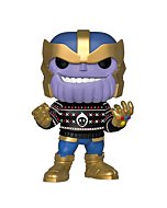 Funko Pop! Marvel: Holiday - Thanos in Ugly Sweater, Multicolor