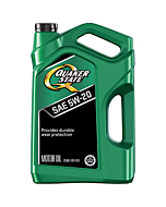 Quaker State 550044965 Motor Oil, Synthetic Blend 5W-20 (5-Quart, Single Pack)