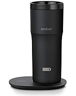 Ember Temperature Control Travel Mug 2, 12 oz, Black, 3-hr Battery Life - App Controlled Heated Coffee Travel Mug - Improved Design