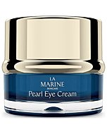 Pearl Eye Cream - Moisturizing Treatment for Dark Circles - Hydrolyzed Pearl, Jellyfish Extract, Caffeine - Puffiness, Under Eye Bags & Fine Lines Remover - Anti-Aging & Anti-Wrinkle - LaMarine 0.5oz