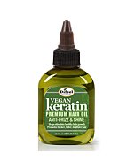 Difeel Vegan Keratin Premium Hair Oil - Anti Frizz & Shine 2.5 oz.