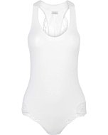 La Perla, Souple Cotton Bodysuit, XS, White