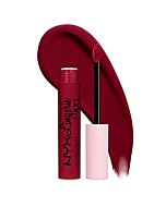 NYX PROFESSIONAL MAKEUP Lip Lingerie XXL Matte Liquid Lipstick - Sizzlin' (Oxblood Red)