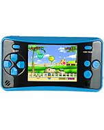 Portable Handheld Games for Kids 2.5" LCD Screen Game TV Output Arcade Gaming Player System Built in 182 Classic Retro Video Games Birthday for Your Boys Girls (Blue)