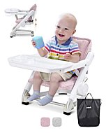 Unilove Feed Me 3 in 1 Dining Booster Seat. Plum Pink