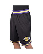 Ultra Game NBA Los Angeles Lakers Mens Woven Basketball Shorts, Team Color, Large