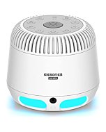 White Noise Machine, elesories Sound Machines with 10-Color Baby Night Light & Wireless Speaker, 24 Soothing Sounds for Sleeping Adults Kids, Portable Sleep Machine for Nursery Office Home Travel Gift