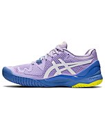 ASICS Women's Gel-Resolution 8 Tennis Shoes, 5, MURASAKI/White