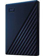 WD 2TB My Passport for Mac Portable External Hard Drive HDD with backup software and password protection, Blue - WDBA2D0020BBL-WESN