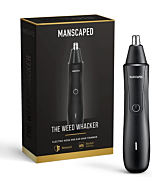 MANSCAPED™ The Weed Whacker™ Nose and Ear Hair Trimmer – 9,000 RPM Precision Tool with Rechargeable Battery, Wet/Dry, Easy to Clean, Hypoallergenic Stainless Steel Replaceable Blade