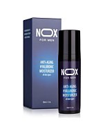 NOX for MEN Anti Aging Hyaluronic Moisturizer by NEOTEC-KORDAN GROUP: Age Fighting & Anti Wrinkle Face Cream - 1.7 Oz