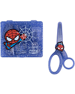 Yoobi x Marvel Spider-Man Mini Office Supply Kit & Scissors Set – Spider-Man Set w/ Stapler, Staples, Hole Punch, Tape Dispenser, Blunt Tip Scissors for Kids w/ 2 1/4” Blade