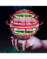 Flying Orb Ball Toys Soaring Hover Pro Boomerang Spinner Hand Controlled Mini Drone Globe Shape Spinning Safe for Kids Adults Outdoor Indoor by Tikduck (Red)