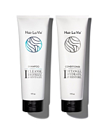 Hair La Vie Shampoo & Conditioner - Best Shampoo and Conditioner for Dry Damaged Hair - Speed Up Hair Growth and Boost Volume, 9 fl oz.