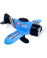 TOPILFT Pull Back Airplane Toy, Die Cast Fighter Jet Toys, Toys Airplane for Toddlers 1-3,Suitable for Kids Gifts, Party Favors for Ages 3, 4, 5 and Up. (Blue)