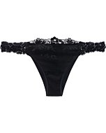 La Perla, Zephyr Brazilian Brief, XS, Black