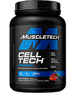 MuscleTech Cell-Tech Performance Series, Fruit Punch, 3.09 lb., Creatine HCl, Creatine Monohydrate and Carbohydrate Powder by MuscleTech