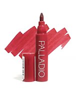 Palladio Lip Stain, Hydrating and Waterproof Formula, Matte Color Look, Longlasting All Day Wear Lip Color, Smudge Proof Natural Finish, Precise Chisel Tip Marker, Berry