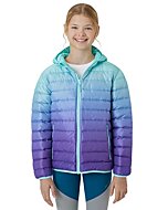 Eddie Bauer Kids' Jacket – Ultralight Weather Resistant Insulated Quilted Puffer Coat for Boys and Girls (XXS-XL), Size X-Small, Purple