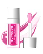 Lisara Plumping Lip Oil Lip Gloss, Hydrating Lip Glow Oil - Nourishing Gloss Lip Balm, Big Brush Head Non-Sticky and Long Lasting Liquid Lip Gloss, Lip Tinted for Lip Care and Dry Lips - Cherry