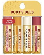 Burt's Bees 100% Natural Moisturizing Lip Balm, Superfruit - Pink Grapefruit, Mango, Coconut & Pear, Pomegranate - 4 Tubes