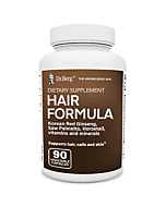 Dr. Berg’s All in One Hair Growth Vitamins for Men & Women - Advanced Hair Formula Includes Biotin, Saw Palmetto, DHT Blocker & Trace Minerals - Hair Supplement for Hair Loss - 90 Veg Capsules