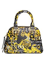 Versace Jeans Couture women Logo couture handbags black - gold