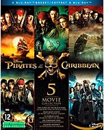 Pirates of the Caribbean 1-5 [Blu-ray]