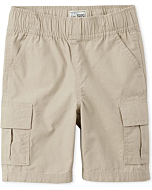 The Children's Place boys Pull On Cargo Shorts, Sandwash, 4 slim