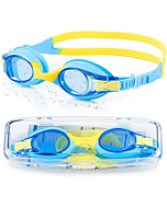 Portzon Unisex-Child Swimming Goggles Anti Fog Swimming Goggles Clear No Leaking Clear Vision Water Pool Goggles