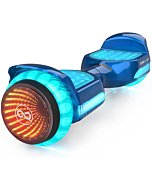 Gyroor Hoverboard G11 Newest Flash Light with 500W Motor,Off Road All Terrian 6.5" Self Balancing Hoverboards with Bluetooth Music Speaker and UL 2272 Certified for Kids Adults Gift.