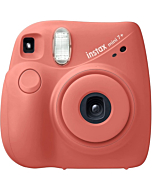 Fujifilm Instax Mini 7+ Camera with - Coral (Renewed)