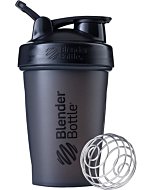 BlenderBottle Classic Shaker Bottle Perfect for Protein Shakes and Pre Workout, 20-Ounce, Black