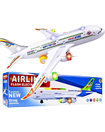 Airplane Toys for Kids, Airplane Toys for 1 2 3 Years Old, Toddler Airplane Toys with Airplane Sounds and Lights, Toddler Airplanes for 3 4 5 6 7 8 Years Old Boys and Girls (Airbusa380)