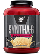 BSN SYNTHA-6 Edge Protein Powder, with Hydrolyzed Whey, Micellar Casein, Milk Protein Isolate, Low Sugar, 24g Protein, Vanilla Milkshake, 48 Servings