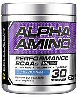 Cellucor Alpha Amino EAA & BCAA Powder | Branched Chain Essential Amino Acids + Electrolytes | Icy Blue Razz | 30 Servings