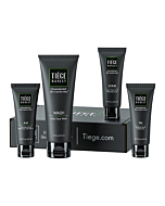 Tiege Hanley Men’s Skin Care System | Uncomplicated Skin Care for Men | Dermatologist Approved | Korean Peptide Technology | Face Wash, Serum, Day & Night Moisturizer, Exfoliating Scrub & Eye Cream