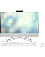 HP 24" All-in-One Desktop, AMD Athlon Silver 3050U Processor, AMD Radeon Graphics, 8 GB RAM, 256 GB SSD, Windows 11 Home (24-dd0210, Snow White)