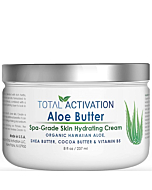 Aloe Vera Cream Face & Body Moisturizer Day & Night Skin Care Lotion for All Types of Skin better Sunburn Relief than Aloe Vera Gel, Eczema Cream for Men & Women